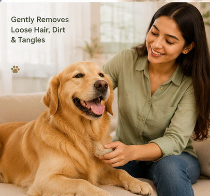 3-in-1 Electric Pet Grooming Brush